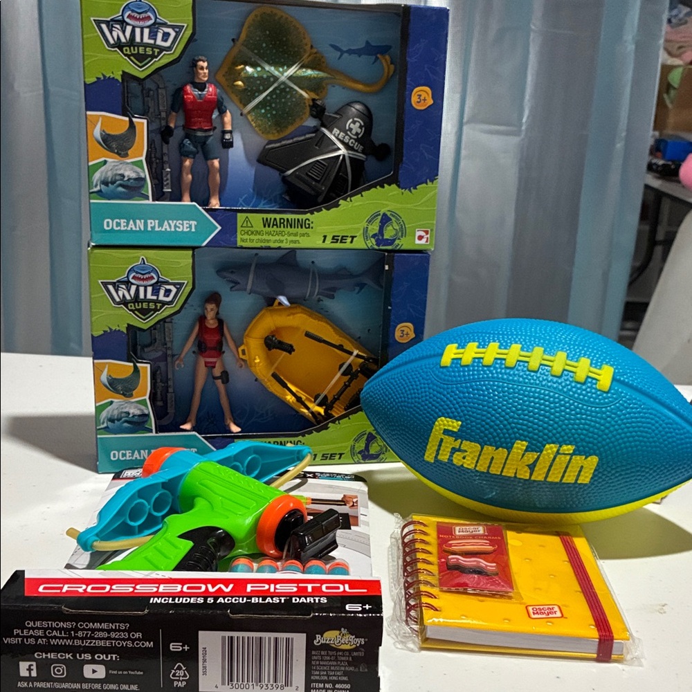 Lot of kids toys.